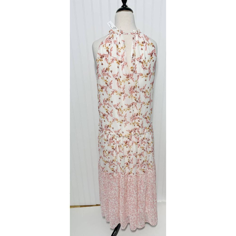 Anthropologie‎ Drew Naomi Tiered Maxi Dress Floral Boho Chiffon Size Small - Picture 3 of 16